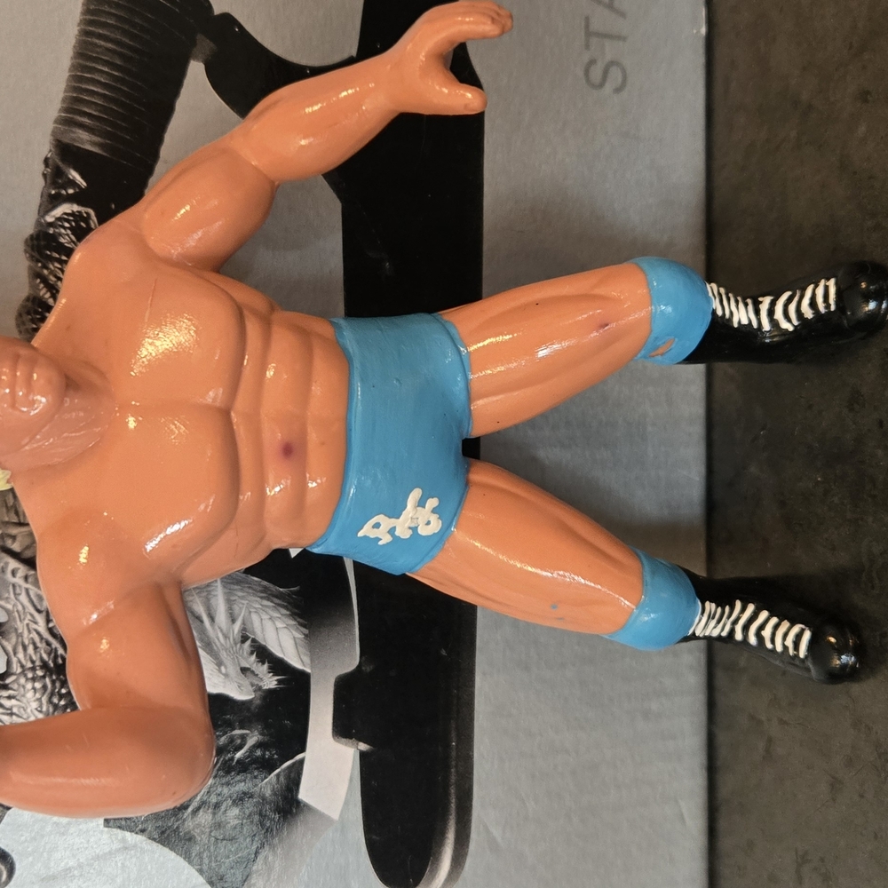 Ric Flair WCW OSFTM Series 1 (1994) Sky Blue Trunks [CUSTOM PAINT]